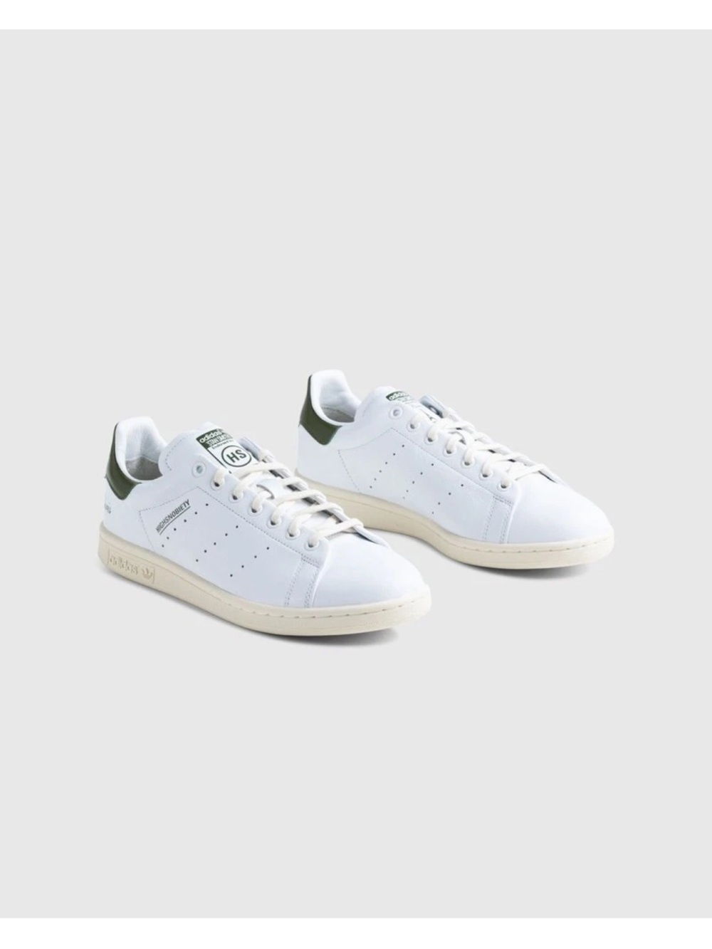 adidas STAN SMITH x HIGHSNOBIETY  Not in Paris White/Green Sneakers 12 NWOB